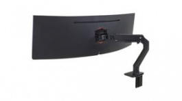 45-647-224, Desk Mount Monitor Arm with Pivot, 49", 100x100/75x75, 19.1kg, Black, Ergotron