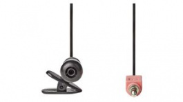 MICCJ100BK, Wired Microphone Clip-On 3.5 mm Jack Plug Black, Nedis (HQ)