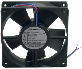 4312 L, Axial fan DC 119 x 119 x 32 mm 12 VDC, Ebmpapst