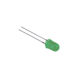 1383SYGT/S530-E2, LED 5 mm (T13/4) green, Everlight