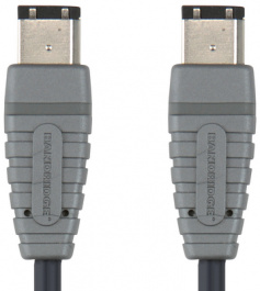 BCL6002, FireWire cable, 6p-6p, m-m 2 m Blue, Bandridge