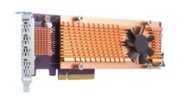 QM2-4P-384, NVMe M.2 SSD to PCI Express Adapter for NAS PCI-E x8, Qnap