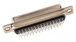 CT25-44S1, Socket D-Sub Connector, DB-44, Through Hole, FCT