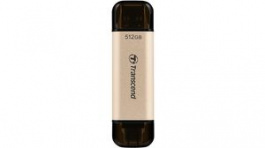 TS512GJF930C, USB Stick, JetFlash, 512GB, USB 3.0, Gold, Transcend