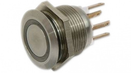 MPI002/28/D1, Переключатель: антивандальный; Положения: 2; SPST-NO; 0,05A/24ВDC, Bulgin