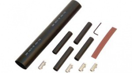 91-AHMC-6, Low Voltage InLine Joint Heat-Shrink Kit 3x 1.5mm - 4x 6mm 4.5:1 Black, 3M
