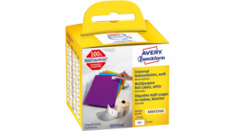 ASS0722540, Multipurpose Roll Labels, 1 roll/500 labels, 32 x 57 mm, White, Zweckform