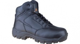 MARINS3NO42, Safety Boot Size 42 Black, Delta Plus