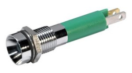 19050351, LED Indicator, Green, 32mcd, 24V, 8mm, IP67, CML INNOVATIVE TECHNOLOGIES