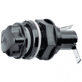 0031.1071, Гнездо; трубчатые предохранители; 5x20мм; 6,3А; Монтаж: на панель, Schurter