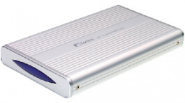 1255, Hard disk enclosure IDE 2.5" USB 2.0 silver, Fantec