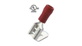 RND 465-00602 [100 шт], Piggyback Terminal Vinyl Red 6.3 x 0.8 mm Pack of 100 pieces, RND Connect