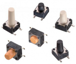 430152043836, Tactile Switch SMT Orange, WURTH Elektronik