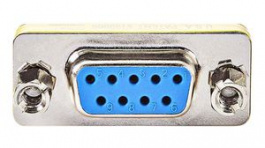 CCGP52812ME, D-Sub Coupler D-Sub 9-Pin Plug - D-Sub 9-Pin Socket Metal, Nedis (HQ)