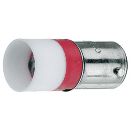 OD-W01BA9R-24BR, LED Indicator Lamp BA9S 24 VAC/VDC, Oshino Lamps