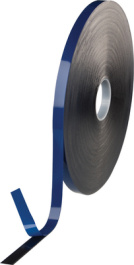 07078 19MM X 18 M BLACK, Acrylic tape black 19 mmx18 m, Tesa