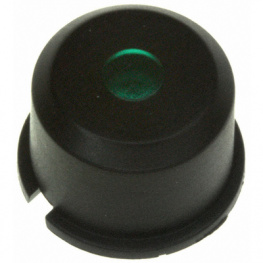 1E092, Заглушка, круглая, черная для зеленого СИД зеленый, MEC
