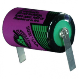 SL-350/T, Батарея: литиевая (LTC); 3,6В; 1/2AA; плоские, под пайку; 1200мАч, TADIRAN Batteries