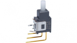 AB15AV, Переключатель: кнопочный; Пол: 2; SPDT; 0,4A/28ВAC; Серия: AB, NKK Switches (NIKKAI, Nihon)