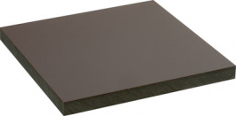 HP 2061 BROWN 500X500X4, Resin-bonded paper plate 500 x 500 x 4 mm, -