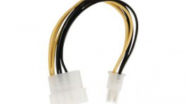 CCGP74060VA015, Internal Power Cable Molex Male - PCI Express Male 150mm Multicolour, Nedis (HQ)