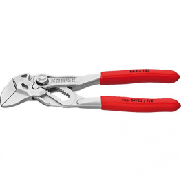 86 03 125, Slip-joint gripping pliers 125 mm, Knipex
