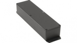 1590WBXFBK, Watertight Diecast Enclosure With Flanged Base, Aluminium, 70 x 254 x 50 mm, Bla, Hammond