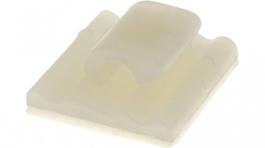 RND 475-00474 [100 шт], Self-adhesive clip natural Polyamide 6.6, RND Cable