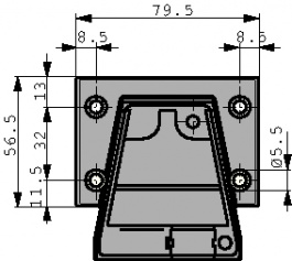 KEL-FG B4, Flange housing, Icotek