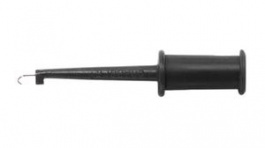 4233-0, Щуп-зажим; типа крючок; 3А; 150ВDC; черный; 2,29мм; L: 43,43мм, Pomona