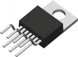LM2591HVT-ADJ/NOPB, Переключающий контроллер TO-220-7, Texas Instruments