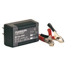 9640 24V, Charger for lead-acid batt. 24V 1.5A, Plug-in, 3-step control, Mascot
