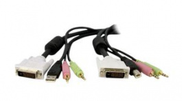 DVID4N1USB6, KVM Adapter Cable DVI-D / USB / Audio, 1.8m, StarTech