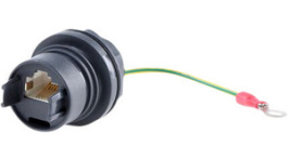 PXP6033TP/E, Разъем: RJ45; проходник; экранированный; push-pull; 6000; Кат:5e, Bulgin