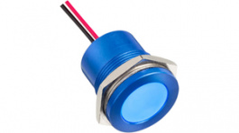 Q22F5ABXXB24AE, LED Indicator blue 24 VAC/DC, APEM