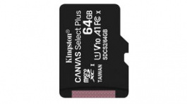 SDCS2/64GBSP, Memory Card microSDXC 64GB UHS-I/U1/V10, Kingston