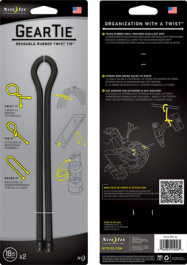 GEAR TIE 18-BLACK, Gear Tie 18" Black, Nite Ize