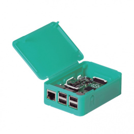 D4062105, Raspberry Case green 180 x 210 x 16 mm Polypropylene, OKW