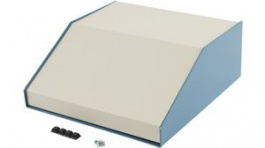 1456KK4WHBU, Корпус: для пультов; 1456; Х:254мм; Y:259мм; Z:102мм; алюминий, Hammond