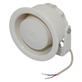 DK 133 (RAL 9010), 8 OHM, Pressure chamber horn speaker, 8 Ohm, Visaton