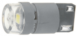 OD-WB10CW-12BR, LED indicator lamp W2.1x9.5d 12 VAC/DC 83.3 mA, Oshino Lamps