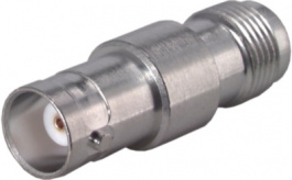 31 BNC-TNC-50-1/133 UE, Straight Adapter, BNC Socket - TNC Socket, 50Ohm, Huber+Suhner