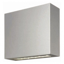 16860/87/16, LED outdoor wall light fixture 15 W grey, Philips