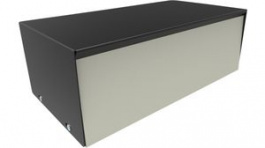 1454P, Metal Instrument Case, Black / Grey, Steel, 1454, Hammond