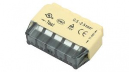 RND 205-01238, Quick Connect Terminal Block, Socket, 4mm Pitch, 5 Poles, RND Connect