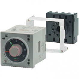 H3CR-F 24VDC/VAC, Time lag relay Clock generator, Omron