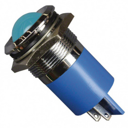 Q22P1CXXB12E, LED Indicator blue 12 VDC, APEM