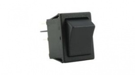 RND 210-00708, Rocker Switch, 2NO, ON-OFF, Black, RND Components