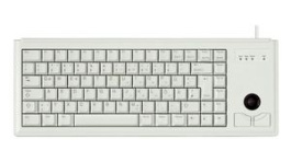 G84-4400LUBGB-0, Keyboard with Built-In 500dpi Trackball, Compact, UK English, QWERTY, USB, Cable, Cherry