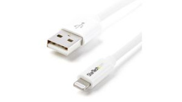 USBLT1MW, Charging Cable USB-A Plug - Apple Lightning 1m White, StarTech.com